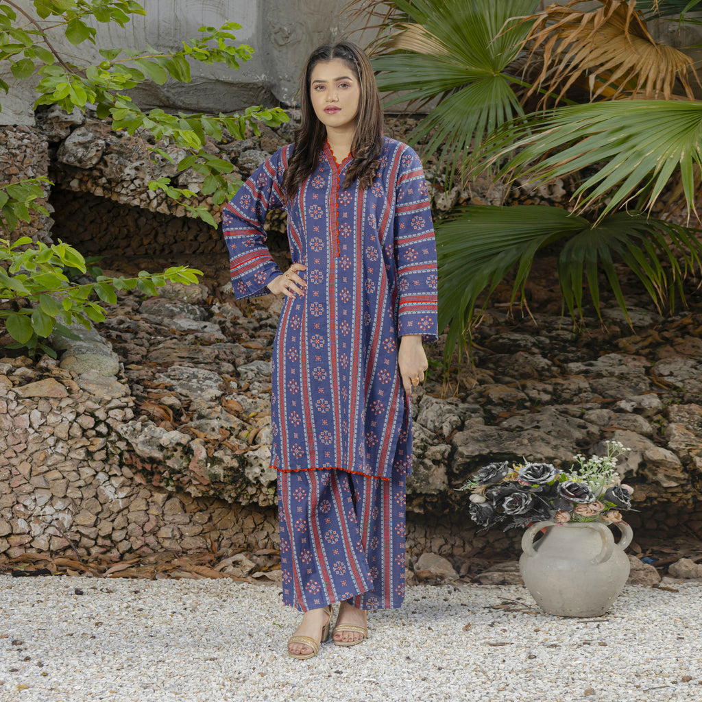 Cultural Grace Two-Piece Suit Stitched