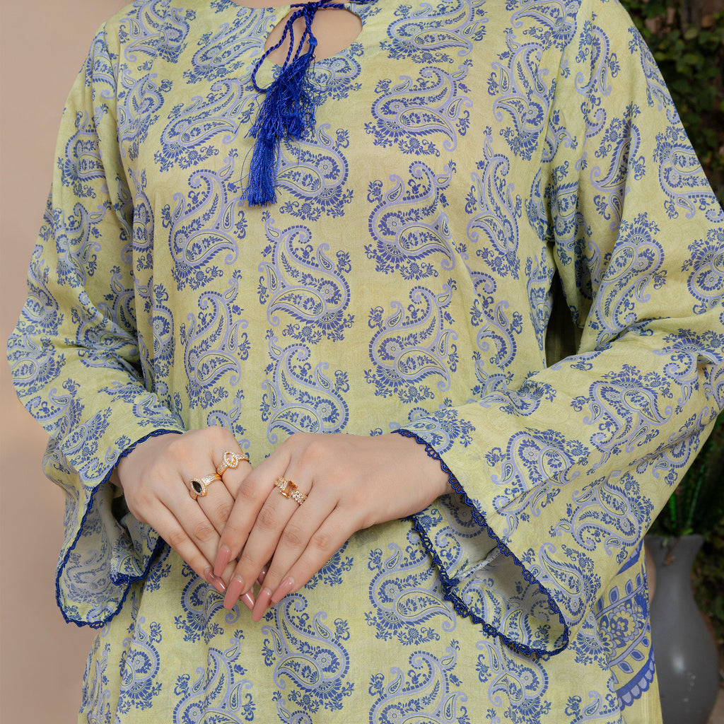 Lemon Mist 3-Piece Suit Stitched