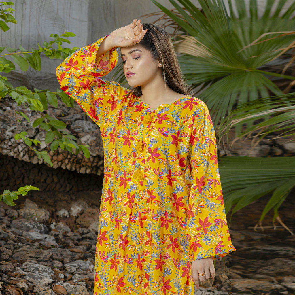 Sunlight Bloom 2-Piece Set Stitched