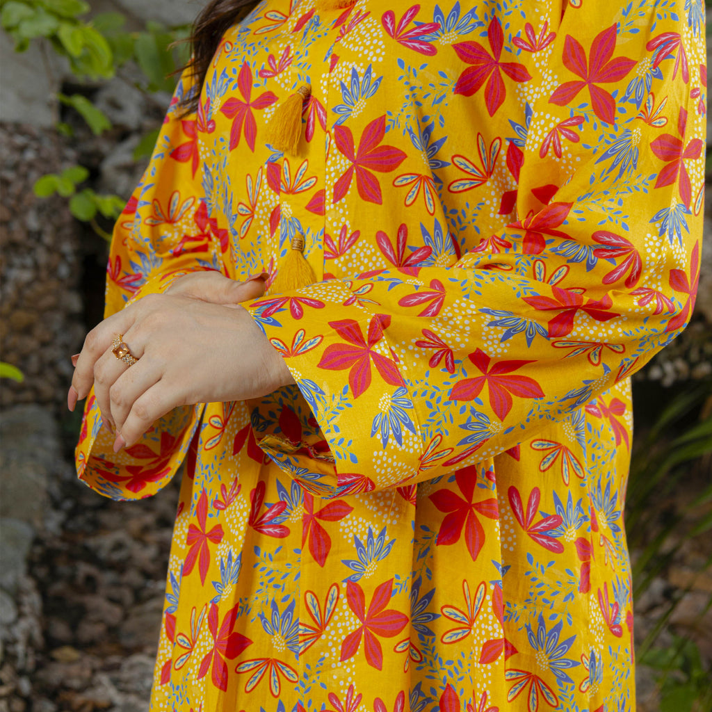 Sunlight Bloom 2-Piece Set Stitched