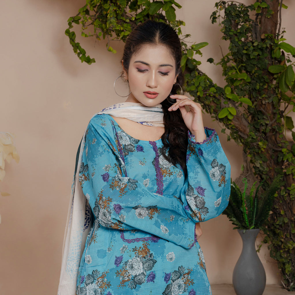 Elegance by the Pillar 3-Piece Suit Stitched
